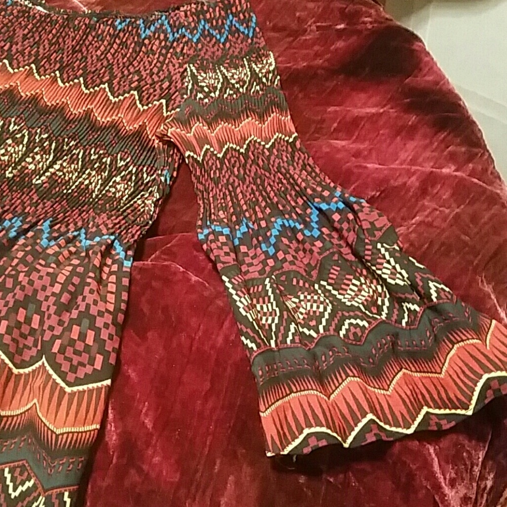 Cato Geometric Print Cato Top